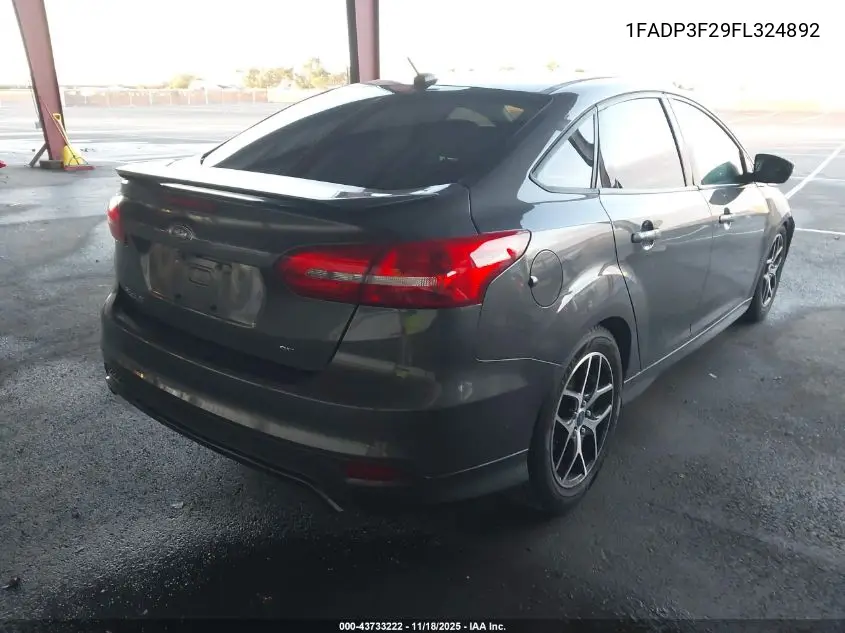 1FADP3F29FL324892 2015 Ford Focus Se