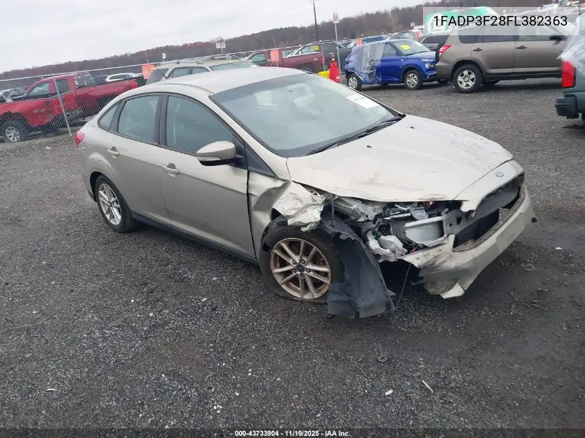 1FADP3F28FL382363 2015 Ford Focus Se