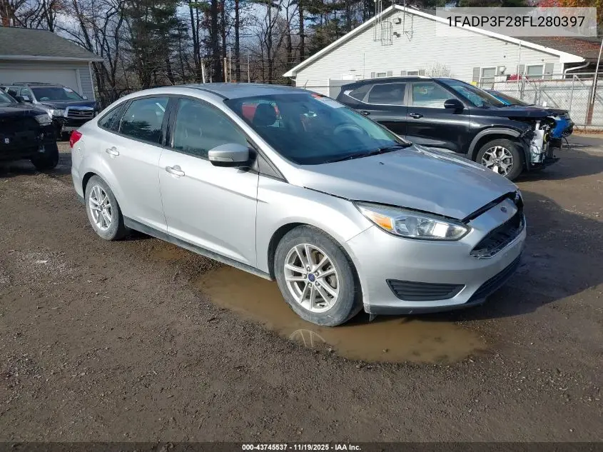 1FADP3F28FL280397 2015 Ford Focus Se