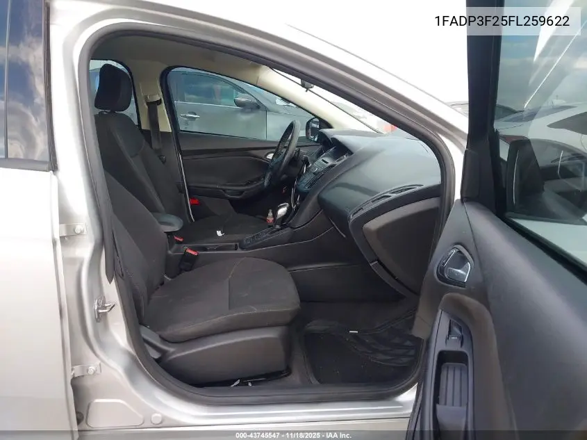 1FADP3F25FL259622 2015 Ford Focus Se