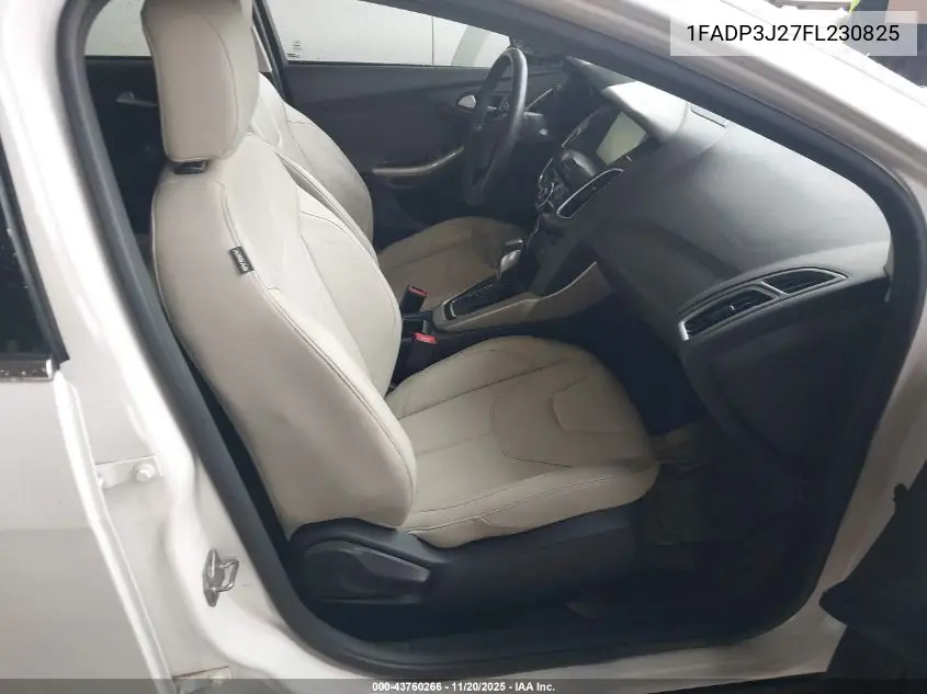 1FADP3J27FL230825 2015 Ford Focus Titanium