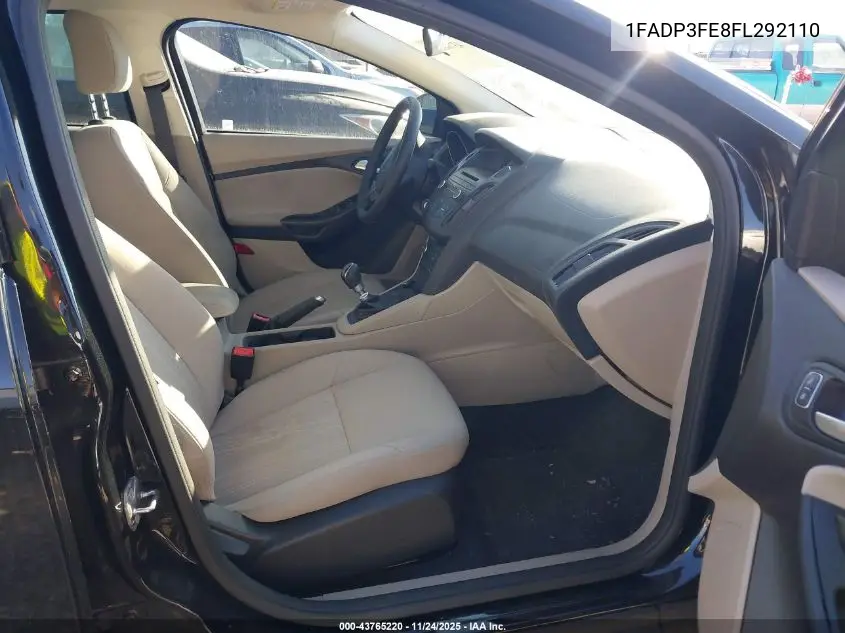 1FADP3FE8FL292110 2015 Ford Focus Se