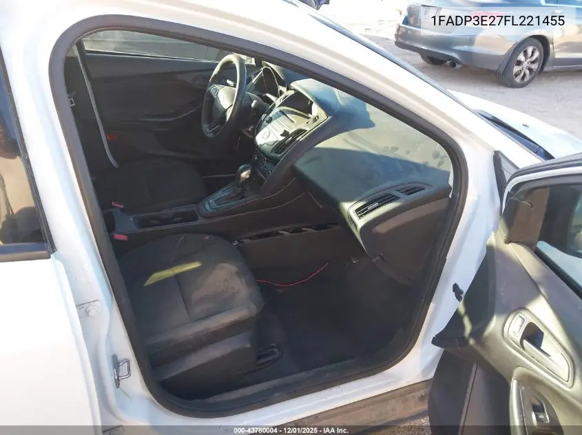 1FADP3E27FL221455 2015 Ford Focus S