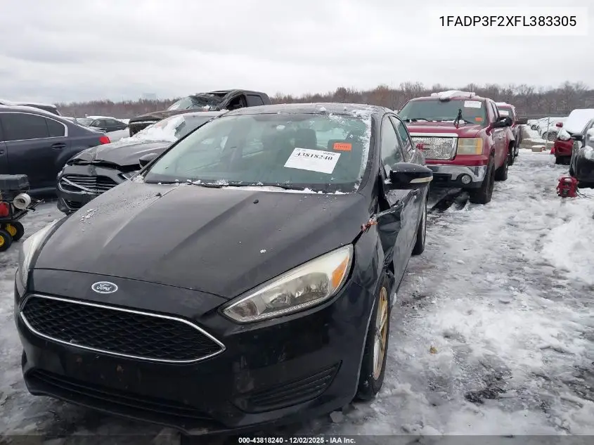 1FADP3F2XFL383305 2015 Ford Focus Se