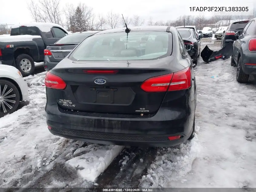 1FADP3F2XFL383305 2015 Ford Focus Se