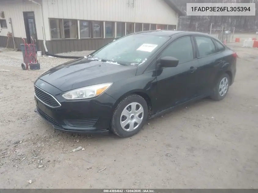 1FADP3E26FL305394 2015 Ford Focus S