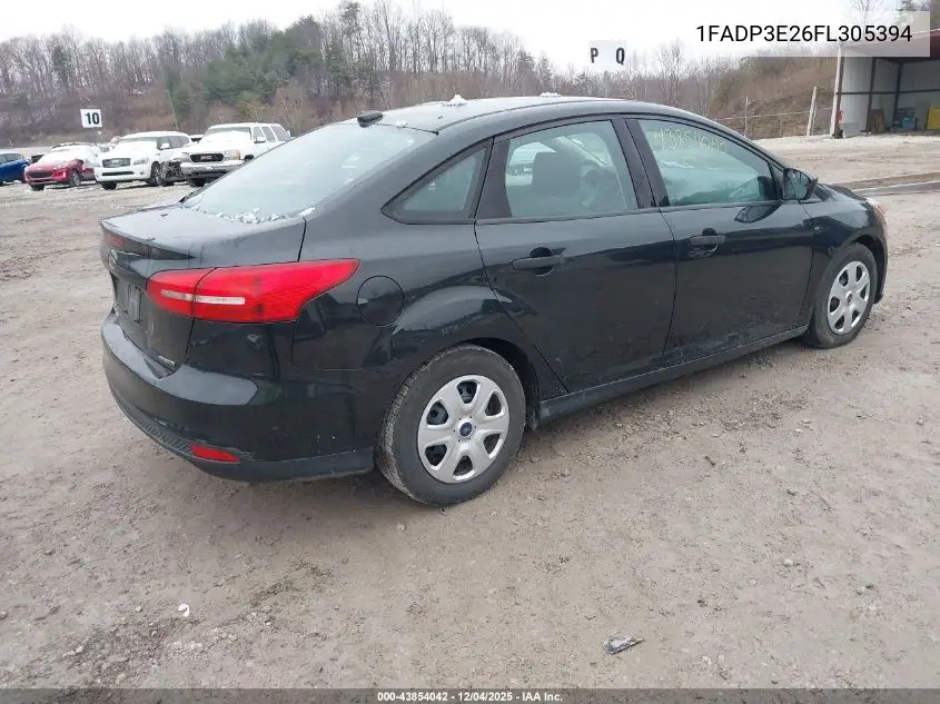1FADP3E26FL305394 2015 Ford Focus S