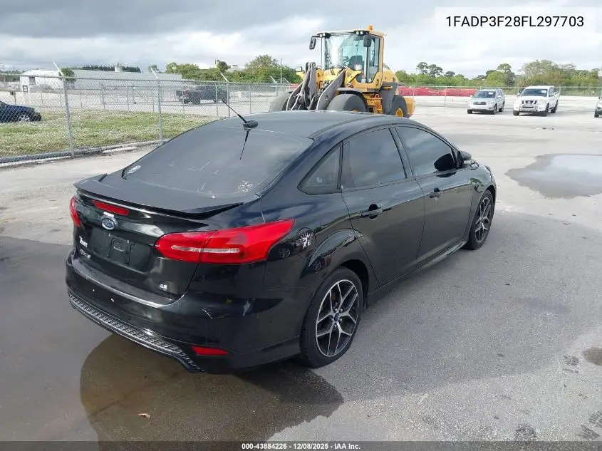 1FADP3F28FL297703 2015 Ford Focus Se
