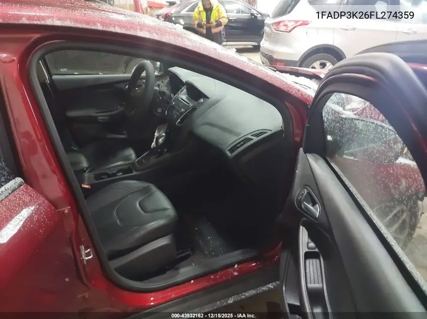 1FADP3K26FL274359 2015 Ford Focus Se