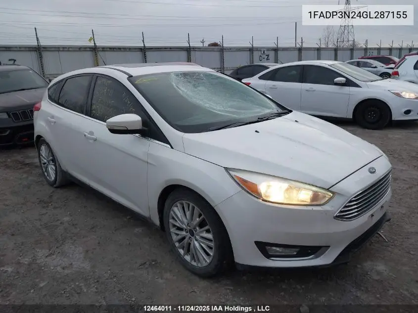 1FADP3N24GL287155 2016 Ford Focus