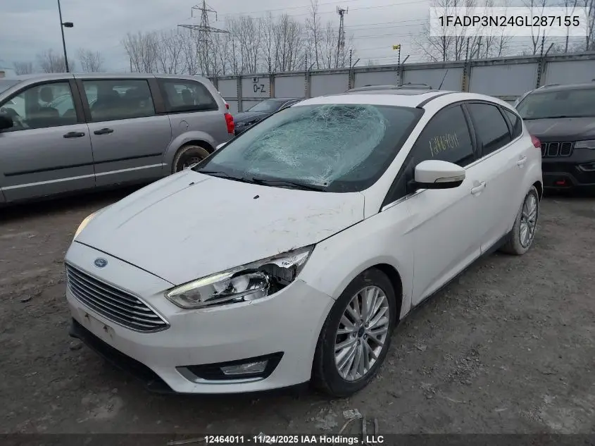 1FADP3N24GL287155 2016 Ford Focus