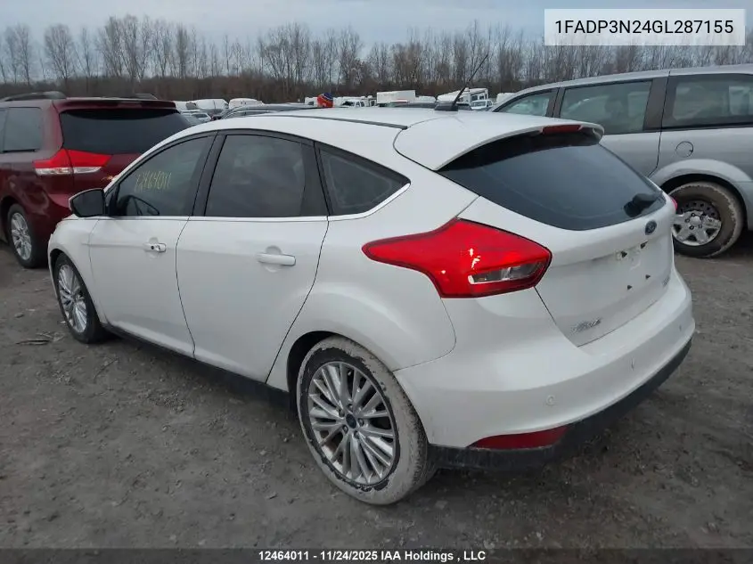 1FADP3N24GL287155 2016 Ford Focus