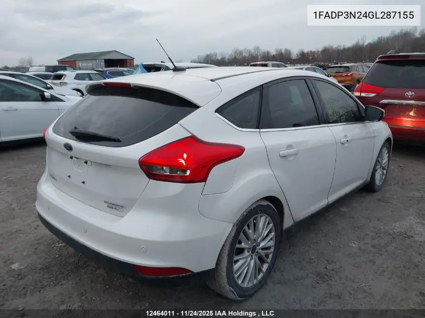 1FADP3N24GL287155 2016 Ford Focus