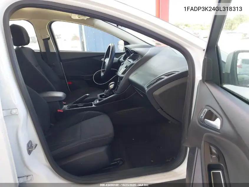 1FADP3K24GL318313 2016 Ford Focus Se
