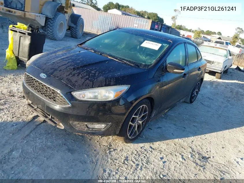 1FADP3F21GL261241 2016 Ford Focus Se