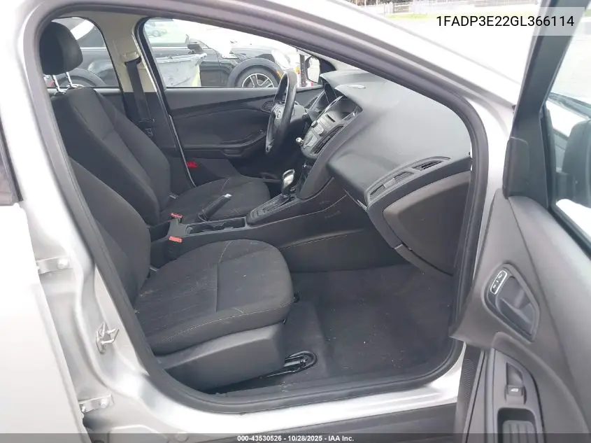 1FADP3E22GL366114 2016 Ford Focus S