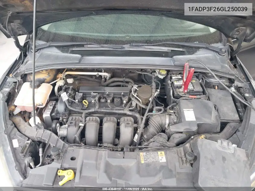 1FADP3F26GL250039 2016 Ford Focus Se