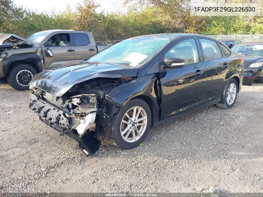 1FADP3F29GL226530 2016 Ford Focus Se