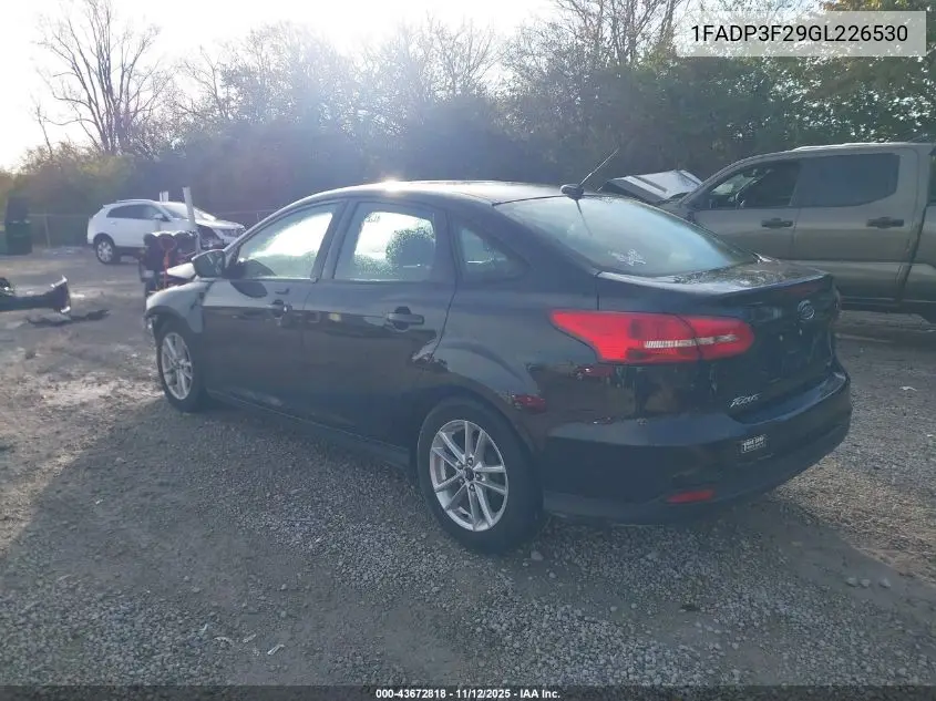 1FADP3F29GL226530 2016 Ford Focus Se