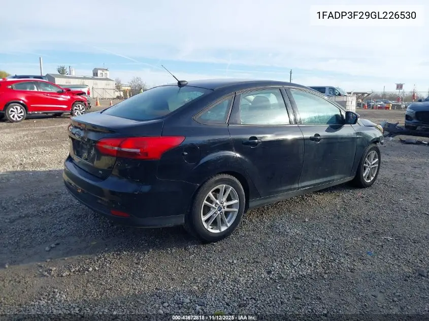 1FADP3F29GL226530 2016 Ford Focus Se