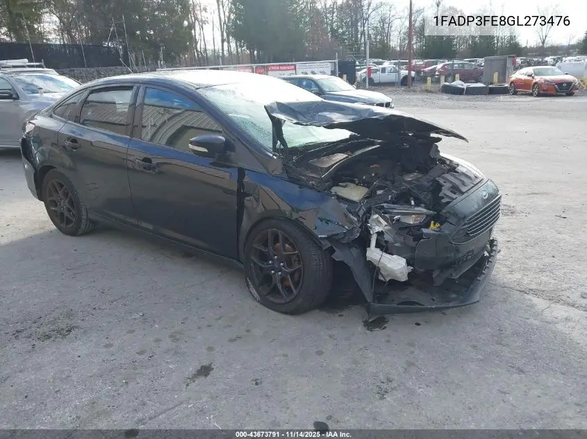 1FADP3FE8GL273476 2016 Ford Focus Se
