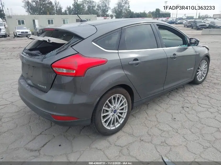 1FADP3R41GL363233 2016 Ford Focus Electric