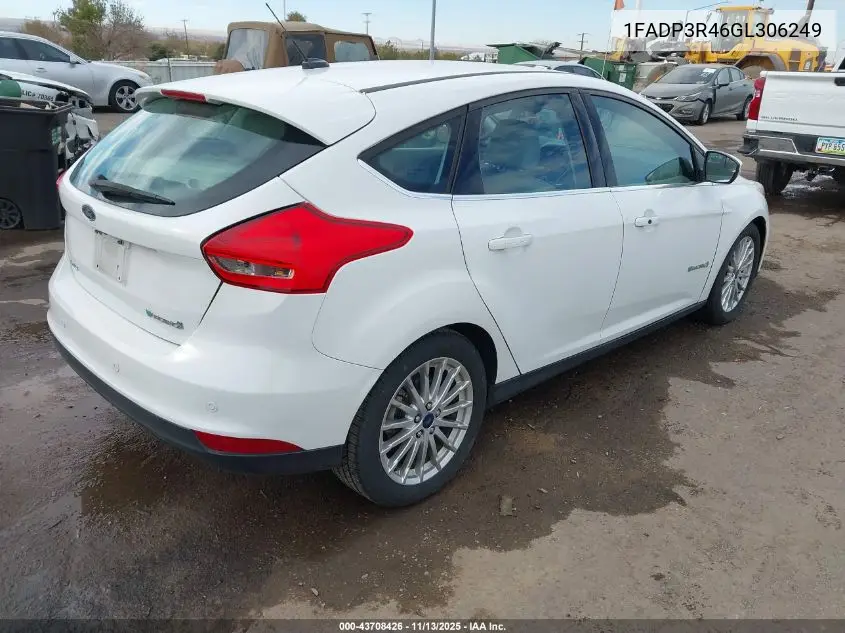1FADP3R46GL306249 2016 Ford Focus Electric