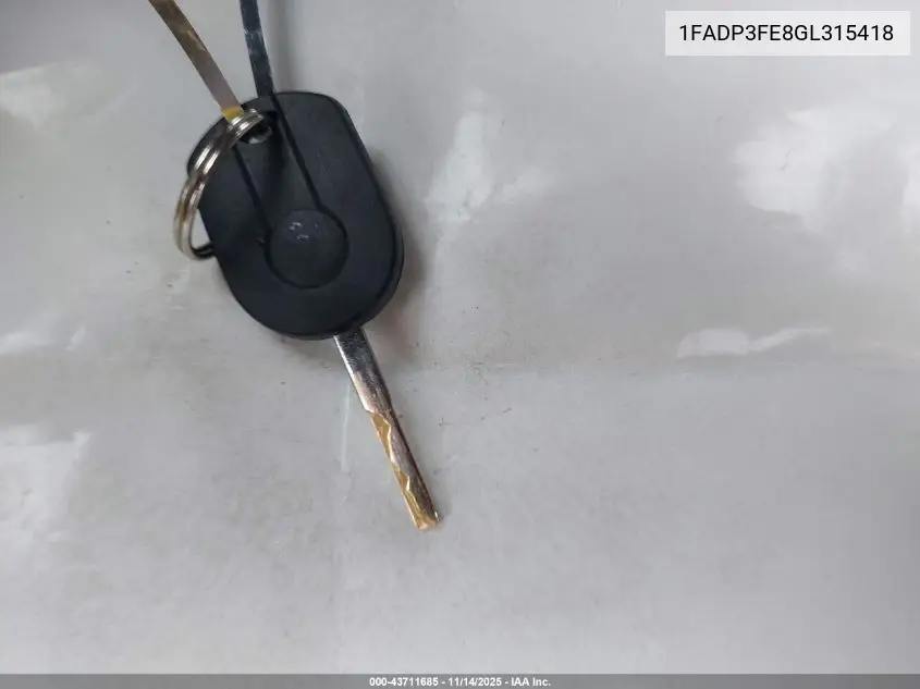 1FADP3FE8GL315418 2016 Ford Focus Se