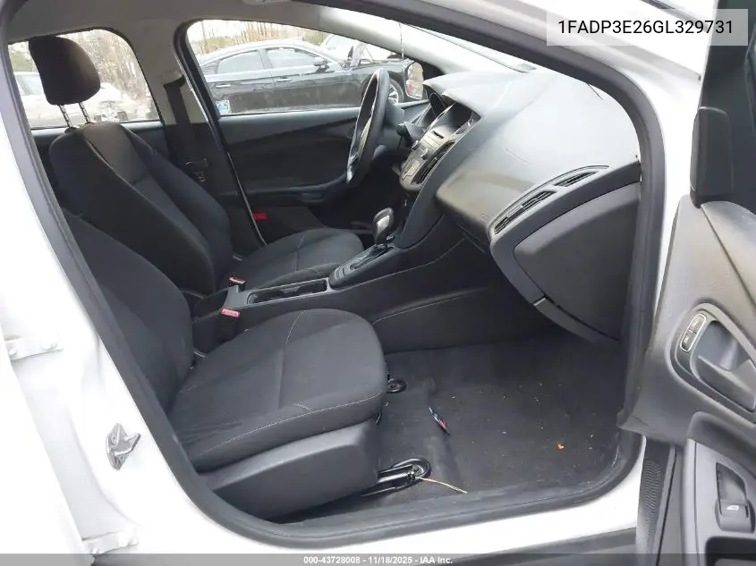 1FADP3E26GL329731 2016 Ford Focus S