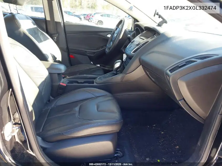 1FADP3K2XGL332474 2016 Ford Focus Se
