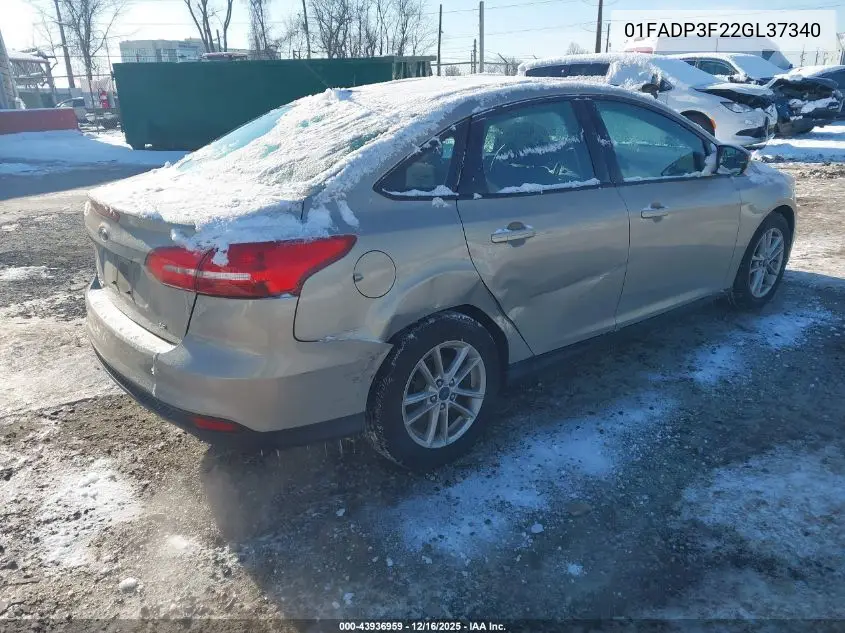 01FADP3F22GL37340 2016 Ford Focus Se