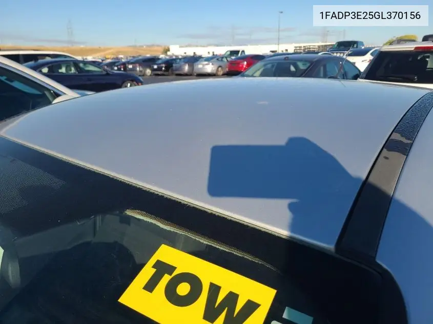 1FADP3E25GL370156 2016 Ford Focus S