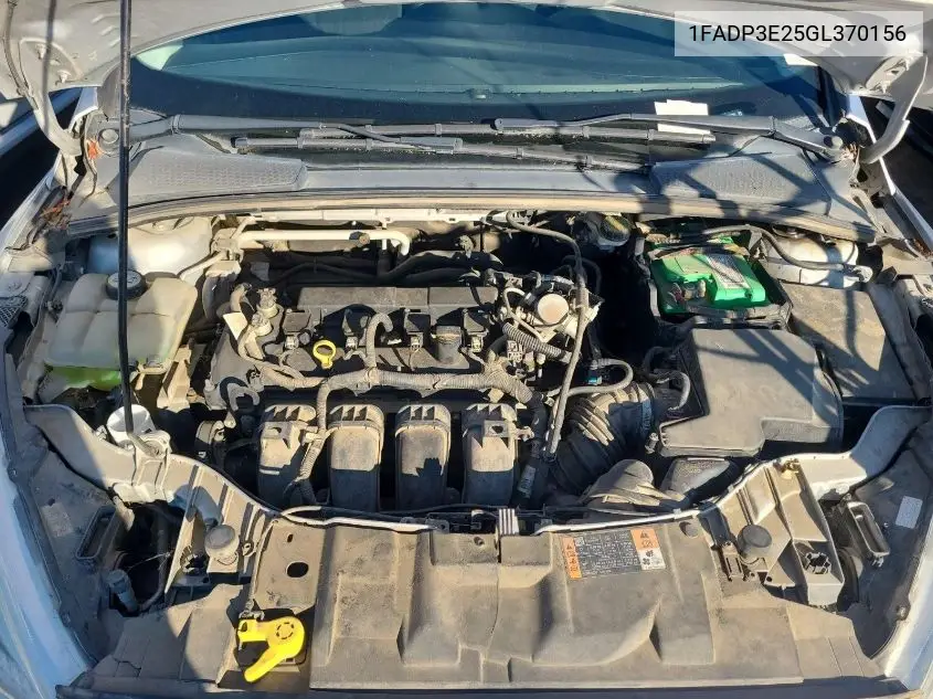1FADP3E25GL370156 2016 Ford Focus S