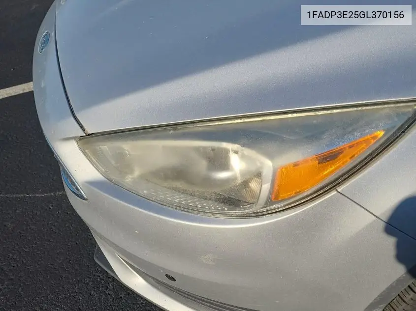 1FADP3E25GL370156 2016 Ford Focus S