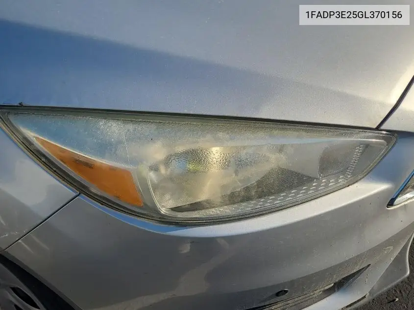 1FADP3E25GL370156 2016 Ford Focus S