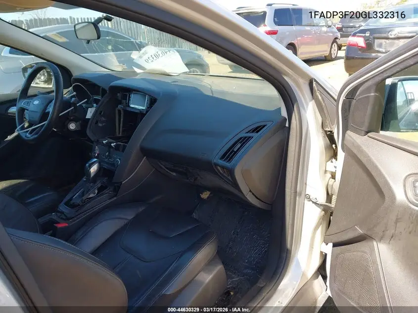 1FADP3F20GL332316 2016 Ford Focus Se