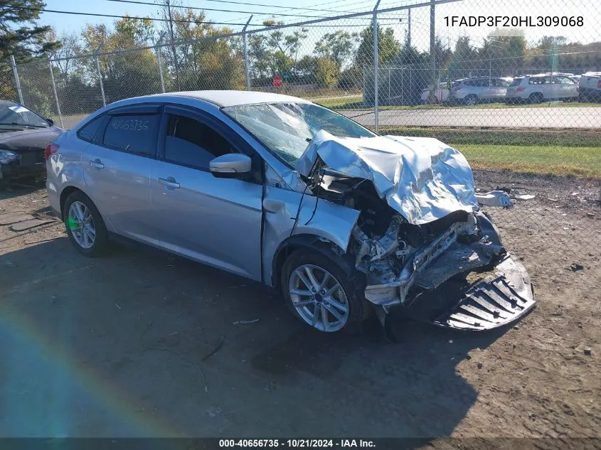 1FADP3F20HL309068 2017 Ford Focus Se