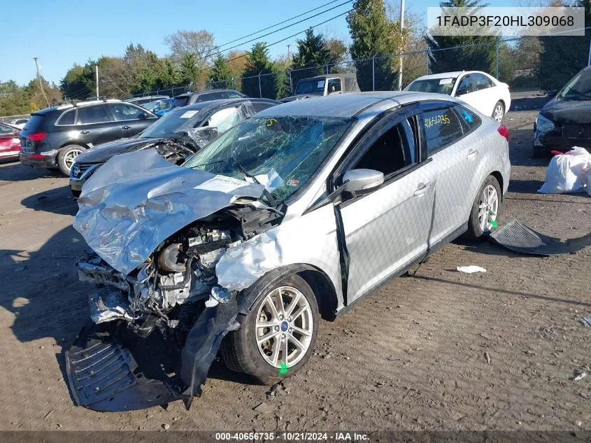 1FADP3F20HL309068 2017 Ford Focus Se