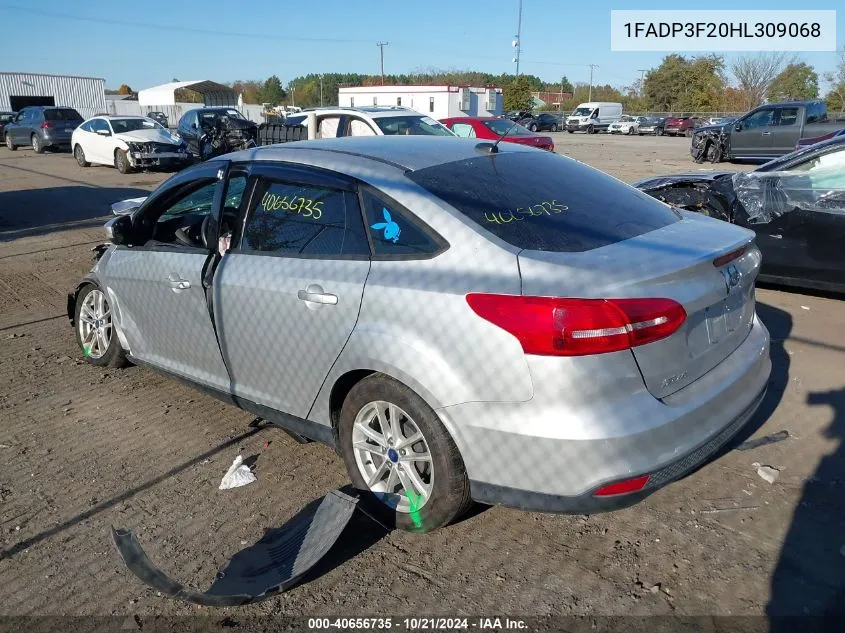 1FADP3F20HL309068 2017 Ford Focus Se
