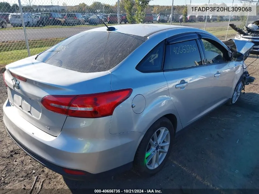 1FADP3F20HL309068 2017 Ford Focus Se