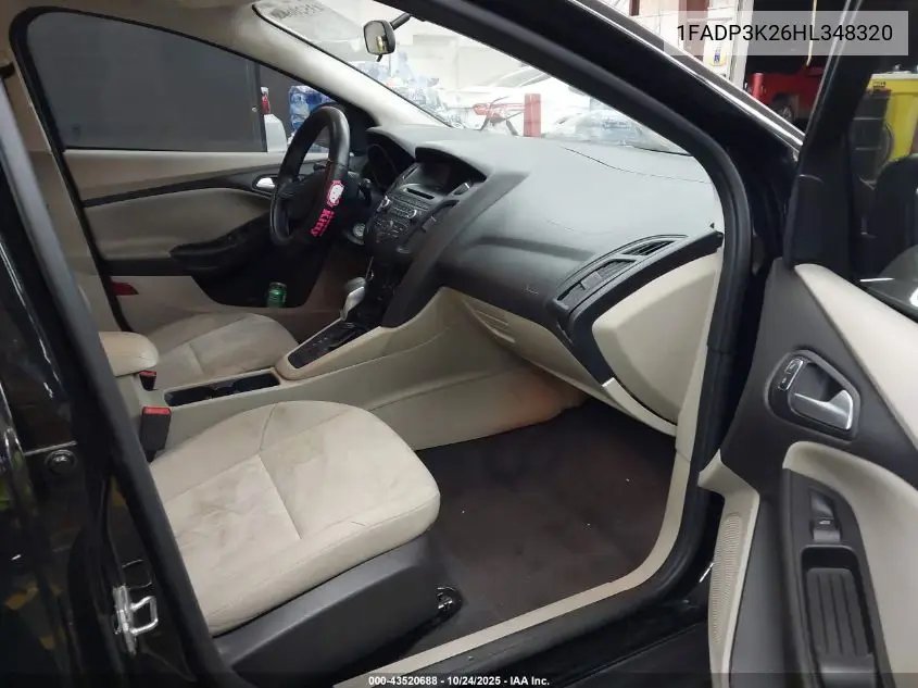 1FADP3K26HL348320 2017 Ford Focus Se