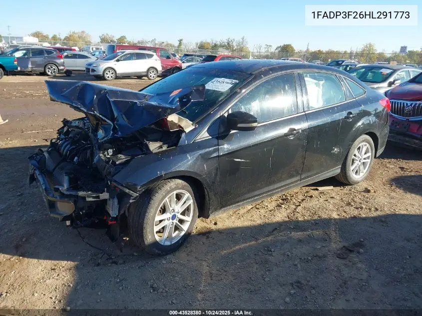 1FADP3F26HL291773 2017 Ford Focus Se
