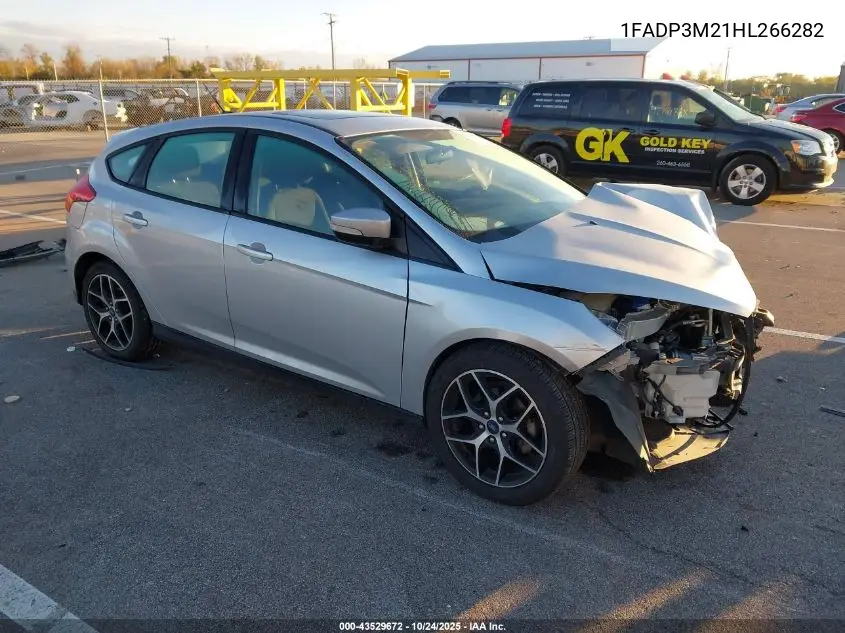 1FADP3M21HL266282 2017 Ford Focus Sel