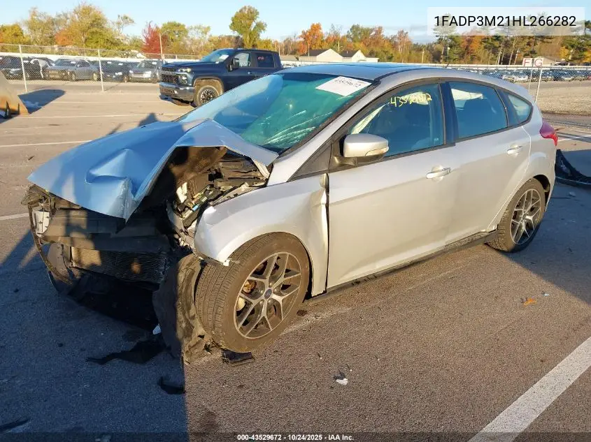 1FADP3M21HL266282 2017 Ford Focus Sel