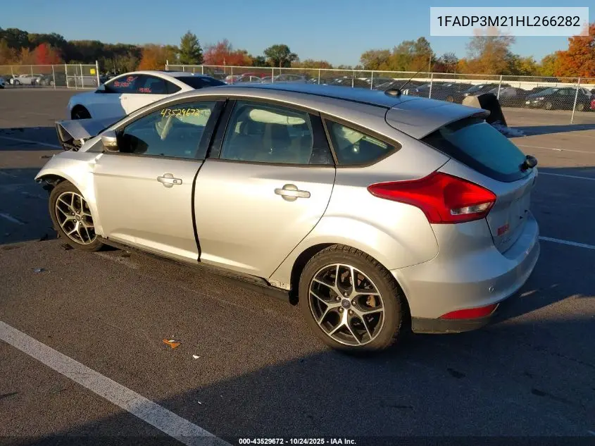 1FADP3M21HL266282 2017 Ford Focus Sel