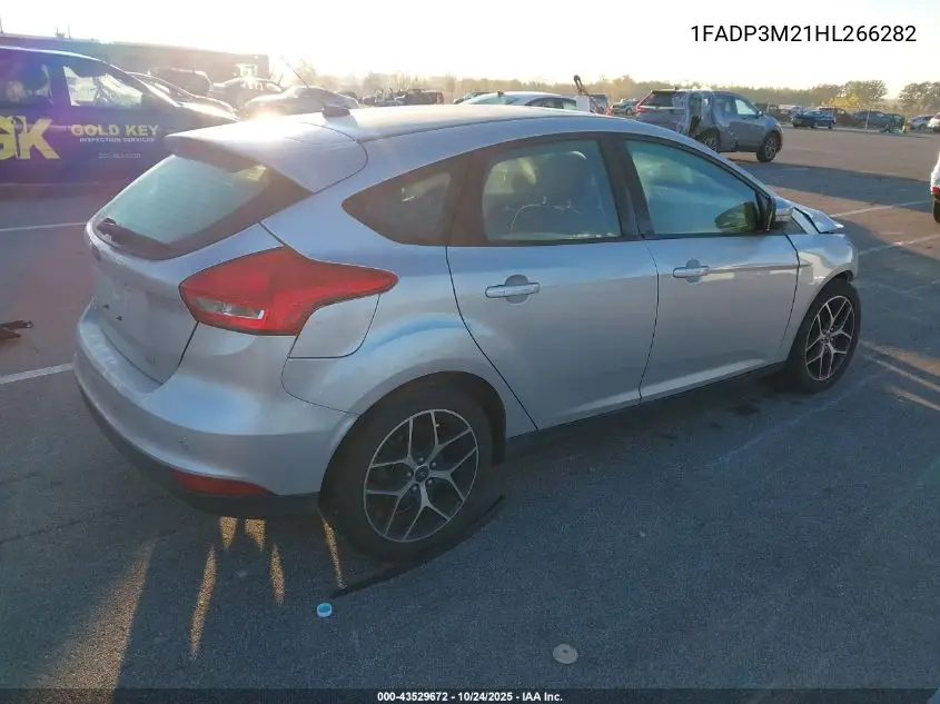 1FADP3M21HL266282 2017 Ford Focus Sel