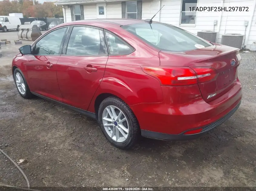 1FADP3F25HL297872 2017 Ford Focus Se
