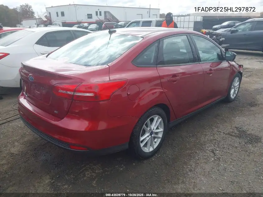 1FADP3F25HL297872 2017 Ford Focus Se