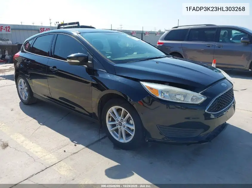 1FADP3K23HL303268 2017 Ford Focus Se