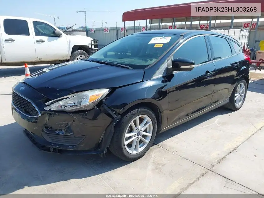 1FADP3K23HL303268 2017 Ford Focus Se